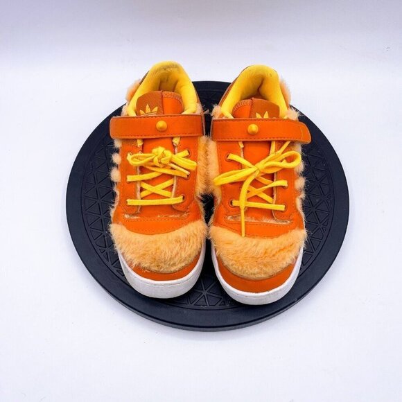 Adidas x Monster Inc. Forum Low C George Sanderson Furry Shoes Size 10k GW0842 - Picture 9 of 9